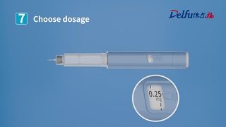 Automatyczny wstrzykiwacz Delfu Łatwe dostarczanie leków