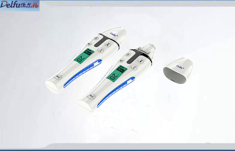 Biały plastikowy insulina wstrzykiwacz ROHS, elektroniczny wtryskiwacz automatyczny